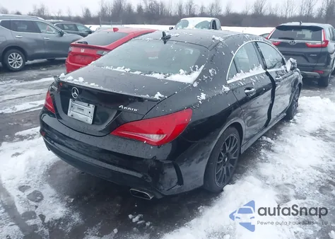 2015 Mercedes-Benz Cla 250 4Matic z USA, uszkodzony, nr VIN WDDSJ4GB1FN264768